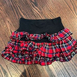 Random hearts skirt